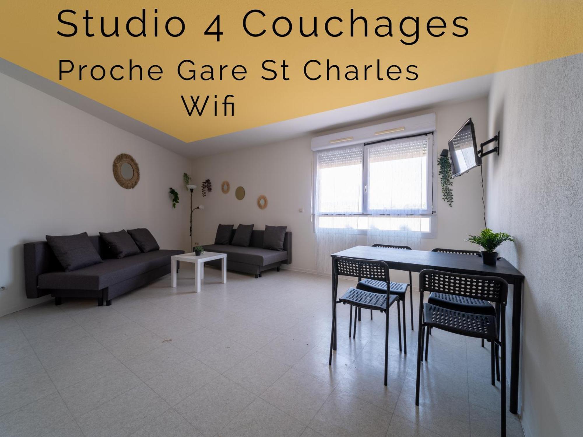 Appartement Tout Equipe A 6 Minutes De La Gare St Charles Marsiglia Esterno foto